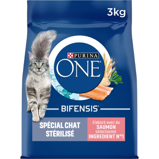 Croquettes Pour Chat Adulte Stérilisé Saumon Bifensis PURINA ONE