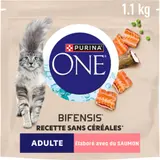 Croquettes Pour Chat Adulte Stérilisé Saumon Sans Céréales Bifensis PURINA ONE