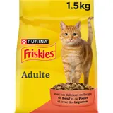 Croquettes Pour Chat Adulte Poulet Boeuf Légume FRISKIES