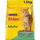 Croquettes Pour Chat Adulte Lapin Poulet Légume FRISKIES