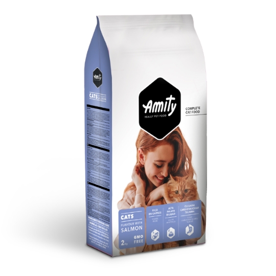Croquettes Pour Chat Adulte Saumon AMITY