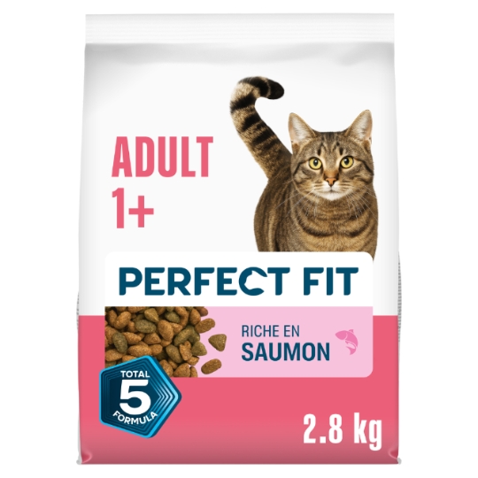 Croquettes Pour Chat Adulte Stérilisé Saumon PERFECT FIT