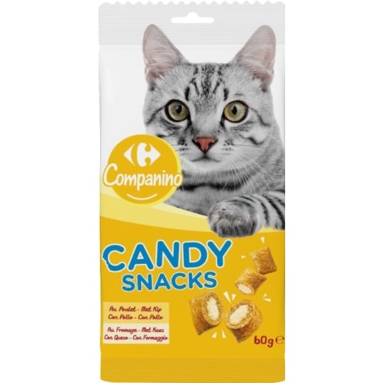 Friandises Pour Chat Adulte Poulet Fromage CARREFOUR COMPANINO