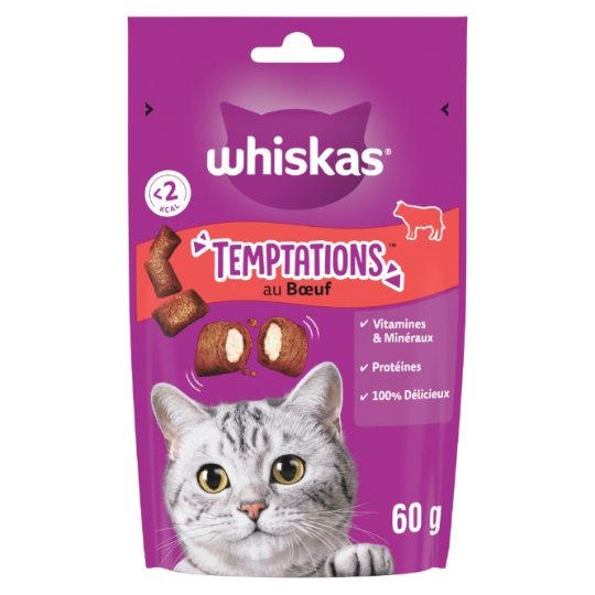Friandises pour Chat Adulte Bœuf WHISKAS