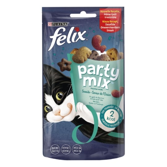 Friandises pour Chat Adulte Ocean Saumon Colin Truite FELIX