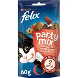 Friandises Pour Chat Adulte Boeuf Poulet Saumon Party Mix FELIX