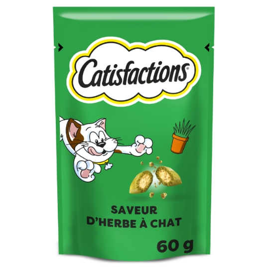 Friandises Pour Chat Adulte Herbe à Chat CATISFACTIONS