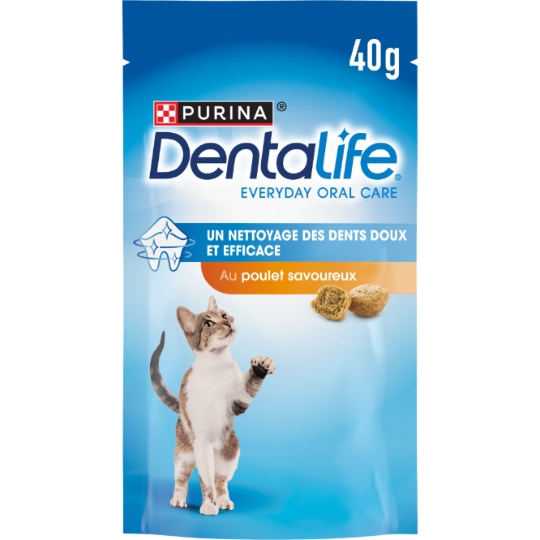 Friandises Pour Chat Adulte Hygiène Bucco-dentaire Poulet DENTALIFE