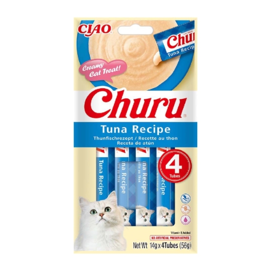Collation Pour Chat Inaba Churu au Thon INABA