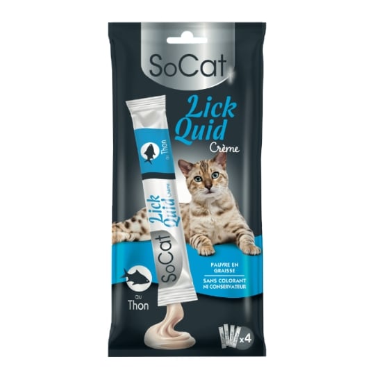 Friandises Crème Liquide pour Chat Thon RIGA