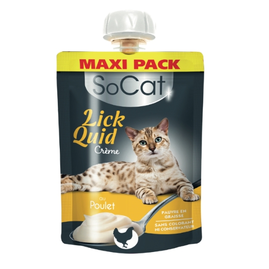 Friandises Crème Liquide pour Chat au Poulet RIGA