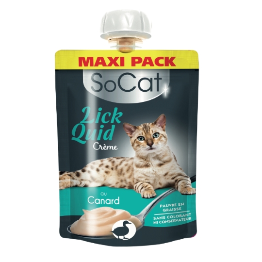 Friandises Crème Liquide pour Chat au Canard RIGA