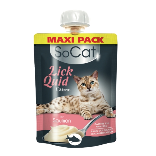 Friandises Crème Liquide pour Chat au Saumon RIGA