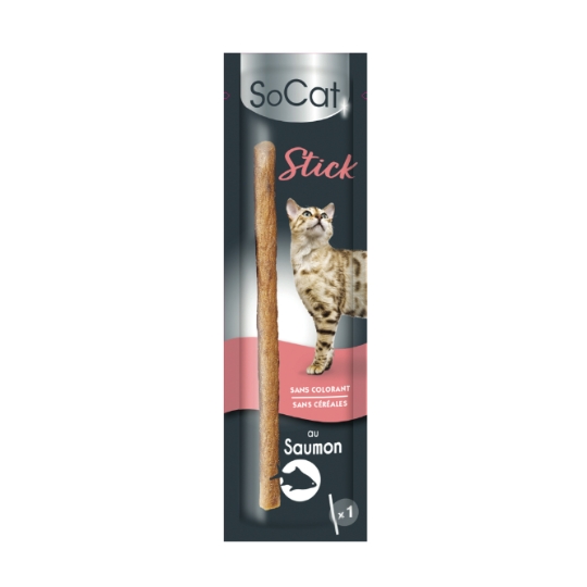 Stick pour Chat à l'Agneau Sans Colorant Sans Céréales SOCAT