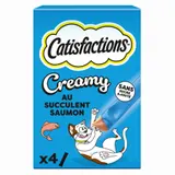 Friandises Pour Chat Adulte Crémeuse Saumon CATISFACTIONS