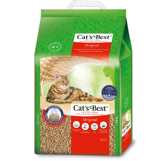 Litière Végétale Agglomérante Anti-odeurs CAT'S BEST