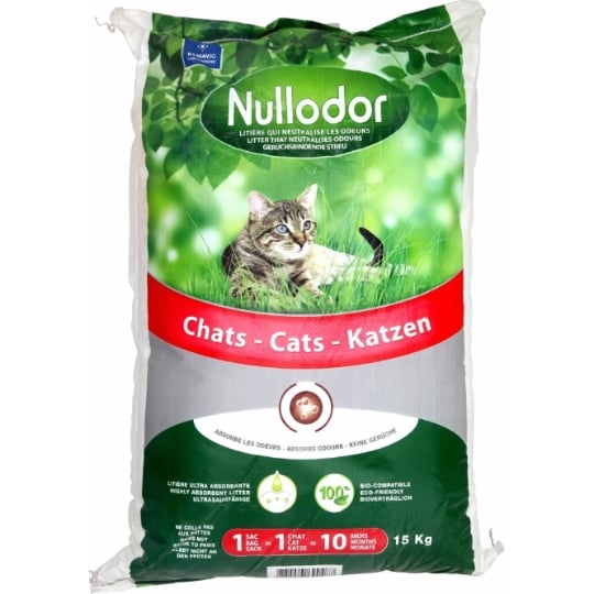 Litière Minérale Ultra Absorbante NULLODOR