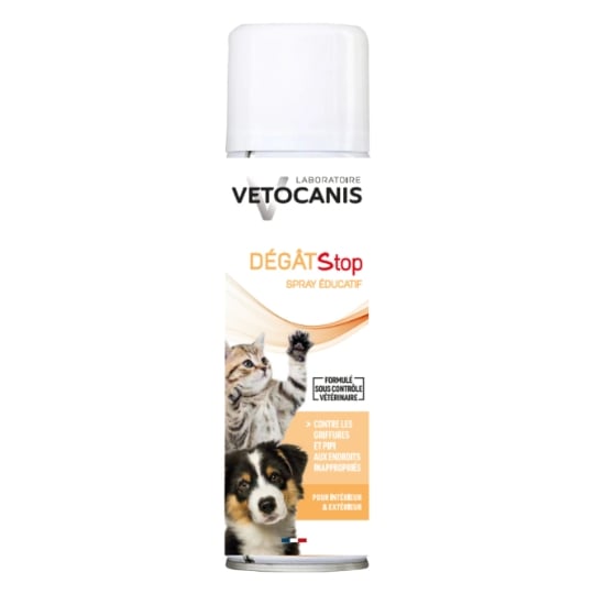 Spray dissuasif Chien Chat VETOCANIS
