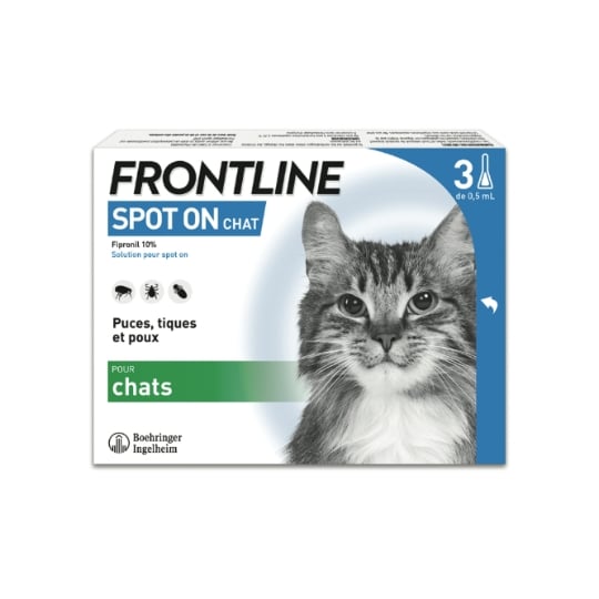 Antiparasitaire Pipette Pour Chat FRONTLINE