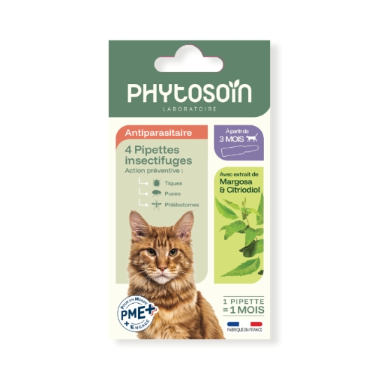 Pipettes Insectifuges pour Chats RIGA