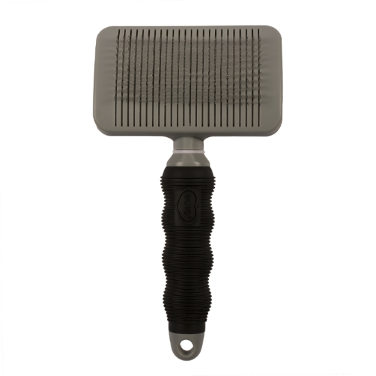 Brosse Slicke Autonettoyant Large noir/gris DUVO+