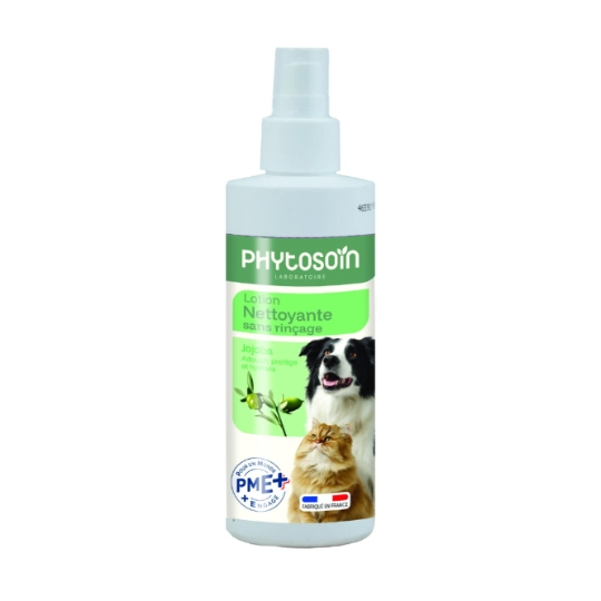 Lotion Nettoyante Sans Rinçage au Jojoba Chien et Chat PHYTOSOIN