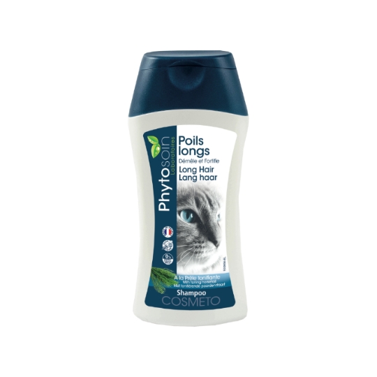 Shampoing pour Chat à Poils Long Démêle et Fortifie PHYTOSOIN
