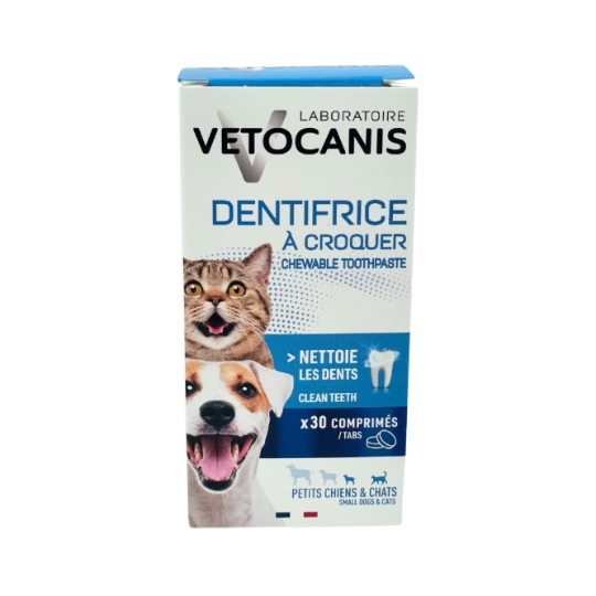 Soin vétérinaire Dentifrice à Croquer VETOCANIS
