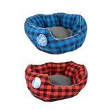 Panier Pour Chien Ovale Coussin Rembourré 41x38x20 cm Ranch DUVO+
