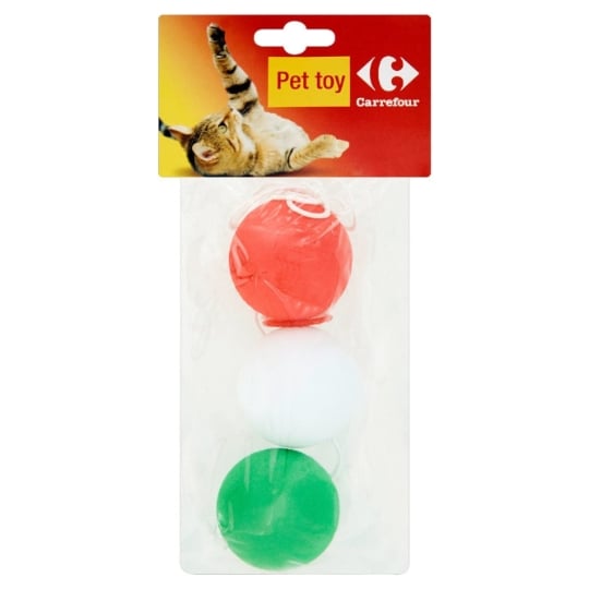 Jouet Pour Chat Balle Eponge CARREFOUR