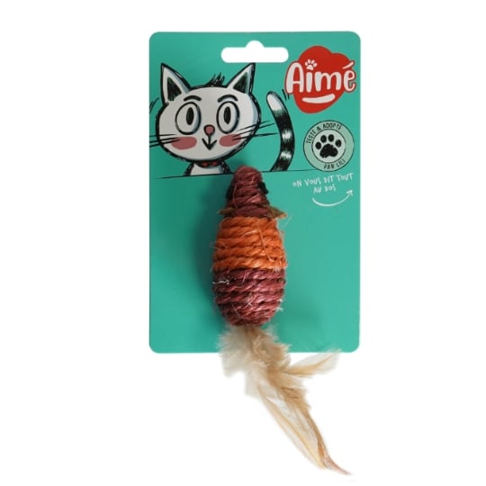 Jouet Pour Chat Souris Sisal AIME