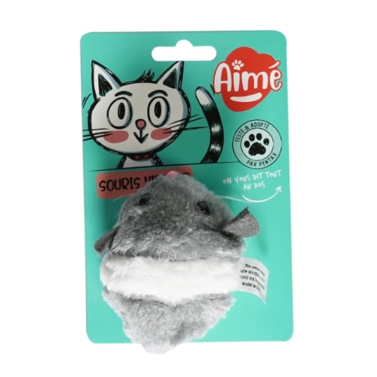 Jouet Pour Chat Souris Vibrante AIME