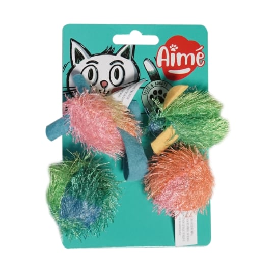 Jouet Pour Chat Souris Balle Catnip AIME
