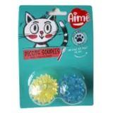 Jouet pour Chat Balles à Picots Souples AIME
