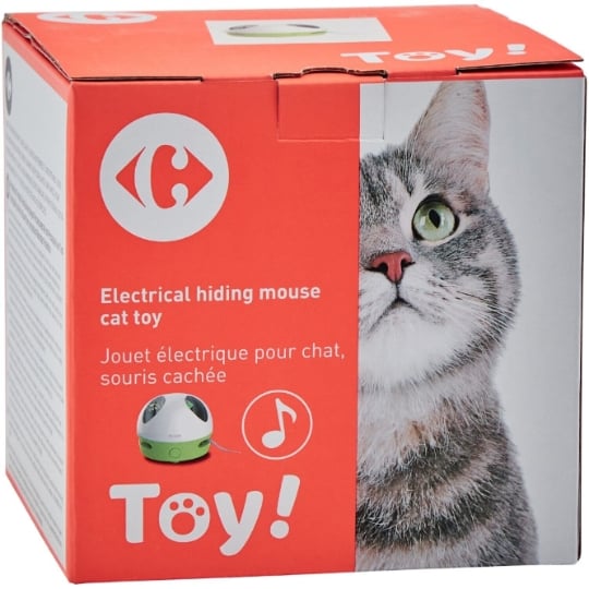 Jouet Pour Chat Souris Cachée Electrique CARREFOUR CLASSIC'