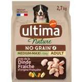 Croquettes Pour Chien Adulte Medium Maxi +10kg Sans Céréales Dinde ULTIMA