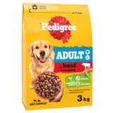 Croquettes Pour Chien Adulte Grand +25kg Boeuf Légumes PEDIGREE