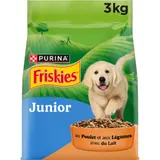 Croquettes Pour Chien Junior Toutes tailles Poulet Lait Légumes FRISKIES