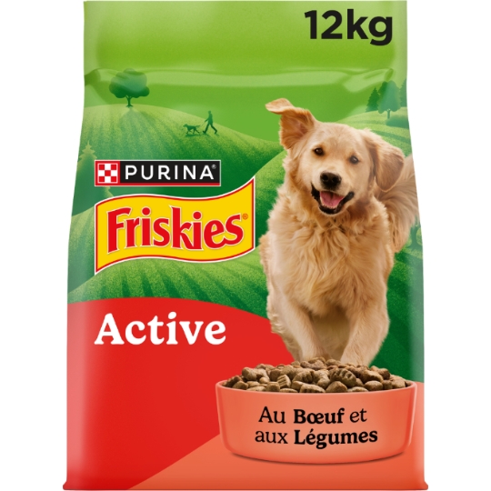 Croquettes Pour Chien Adulte Boeuf Active FRISKIES