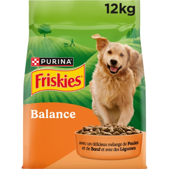 Croquettes Pour Chien Adulte Poulet Boeuf Légumes Balance FRISKIES
