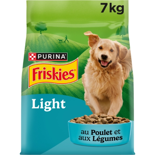 Croquettes Pour Chien Adulte Poulet Légumes Light FRISKIES