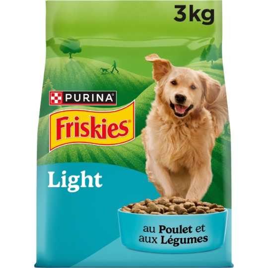 Croquettes Pour Chien Adulte Light Poulet Légumes FRISKIES