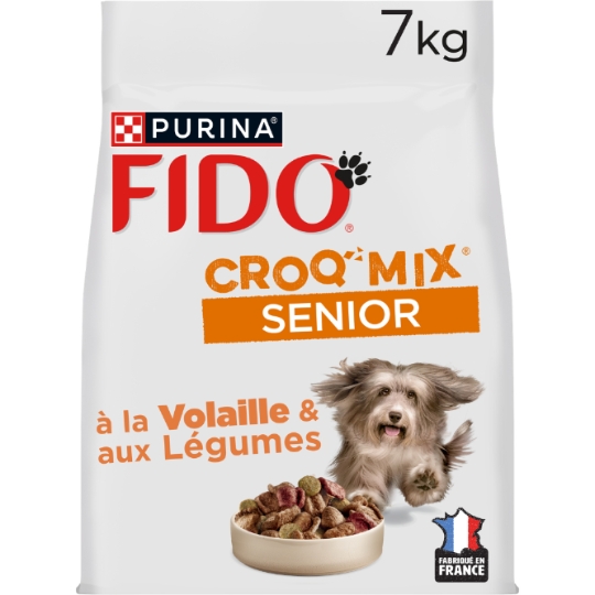 Croquettes Pour Chien Sénior Volaille Légumes FIDO