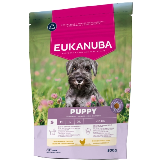 Croquettes pour Chien Junior Petit <10kg Poulet EUKANUBA