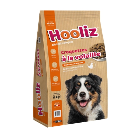Croquettes pour Chien Adulte Volaille HOOLIZ