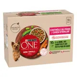 Pâtée pour Chien Adulte Petit < 10kg Stérilisé Dinde Microbiome PURINA