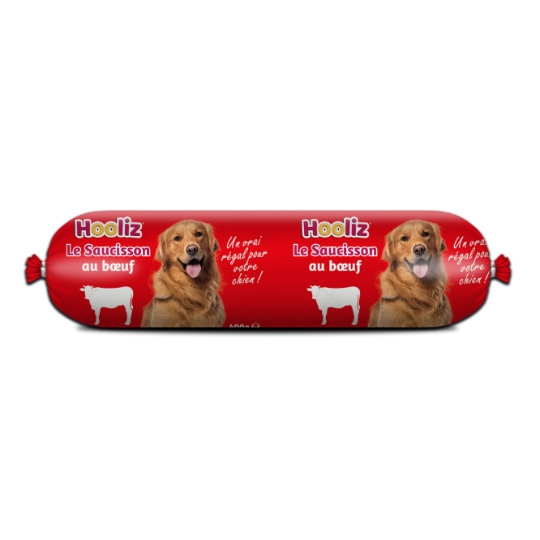 Saucisson pour Chien au Boeuf HOOLIZ