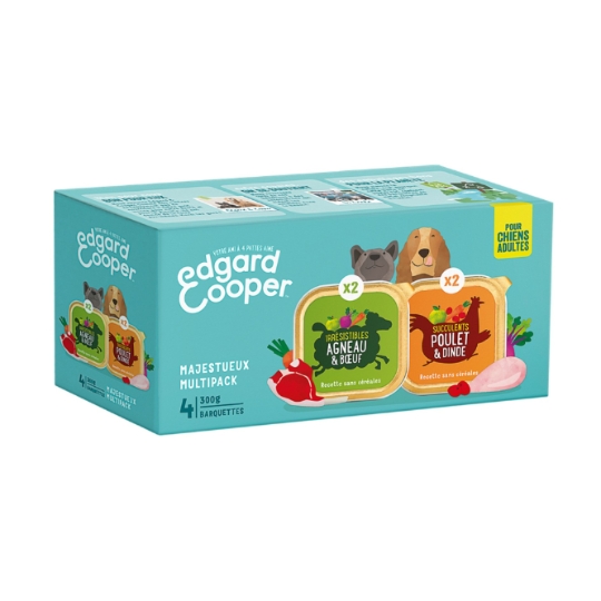Pâtée pour Chien Adulte Agneau Poulet EDGAR & COOPER