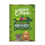 Pâtée Pour Chien Adulte Sans Céréales Agneau Boeuf Irresistible EDGAR & COOPER