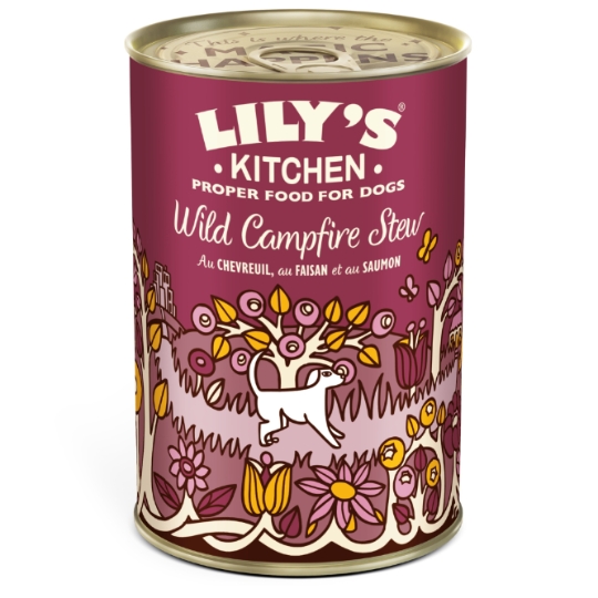 Pâtée pour Chien Chevreuil Faisan Saumon LILY'S KITCHEN